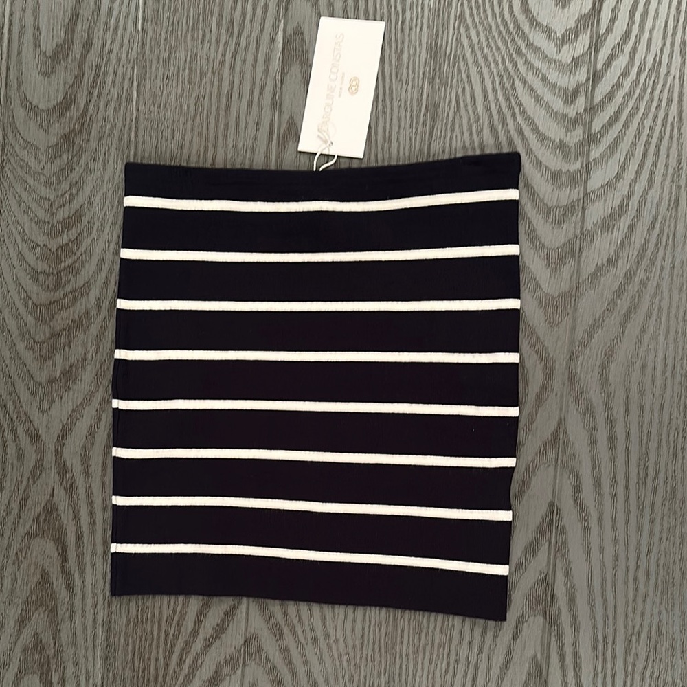 Caroline Constas Bandeau Crop Top